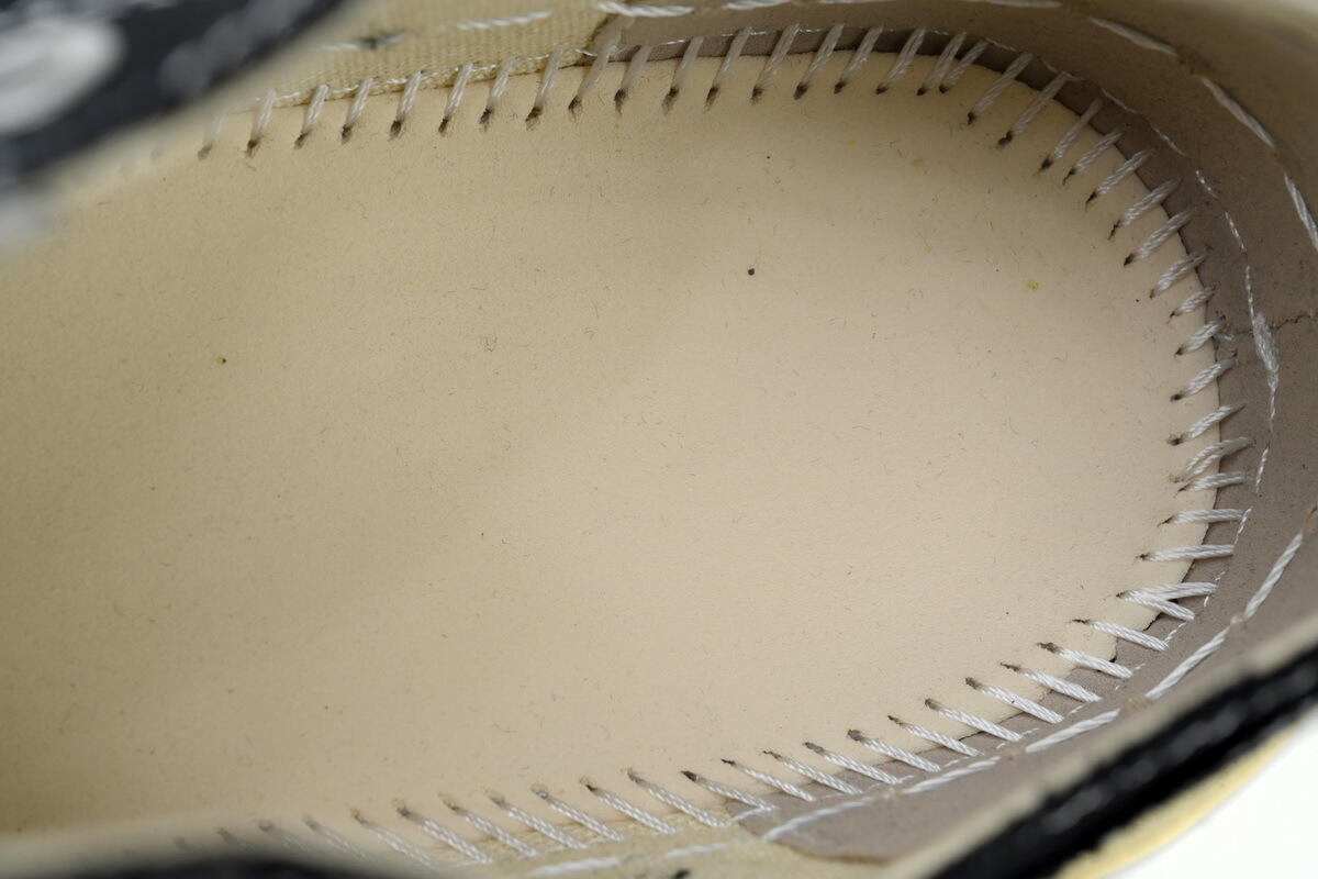 Maison Mihara Yasuhiro Hank Vintage Sole Canvas Low Black A09FW734-BLK