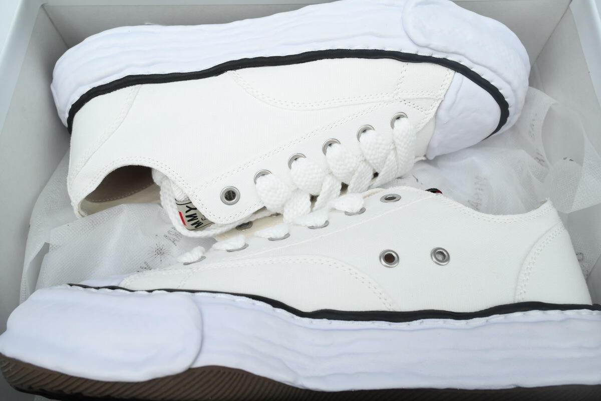 Maison Mihara Yasuhiro Peterson 23 OG Sole Canvas Low 'White' A11FW702 WHT
