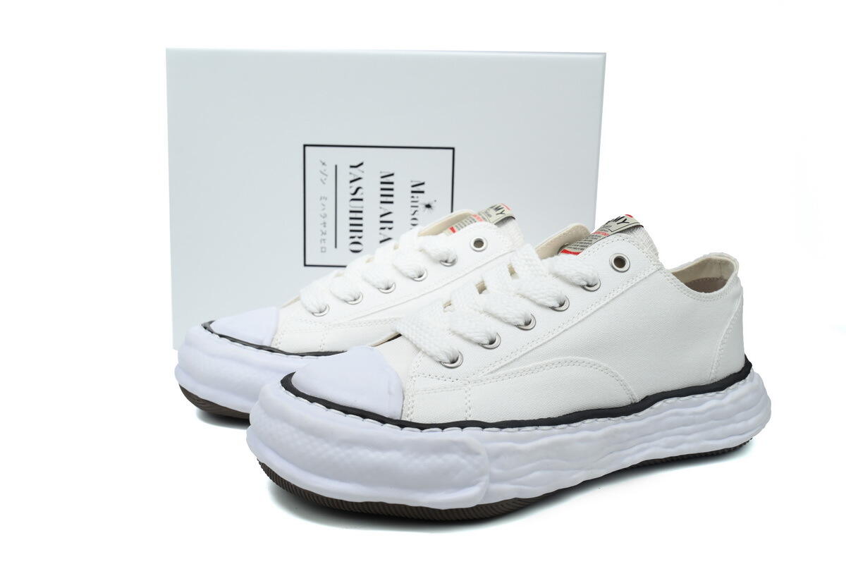 Maison Mihara Yasuhiro Peterson 23 OG Sole Canvas Low 'White' A11FW702 WHT