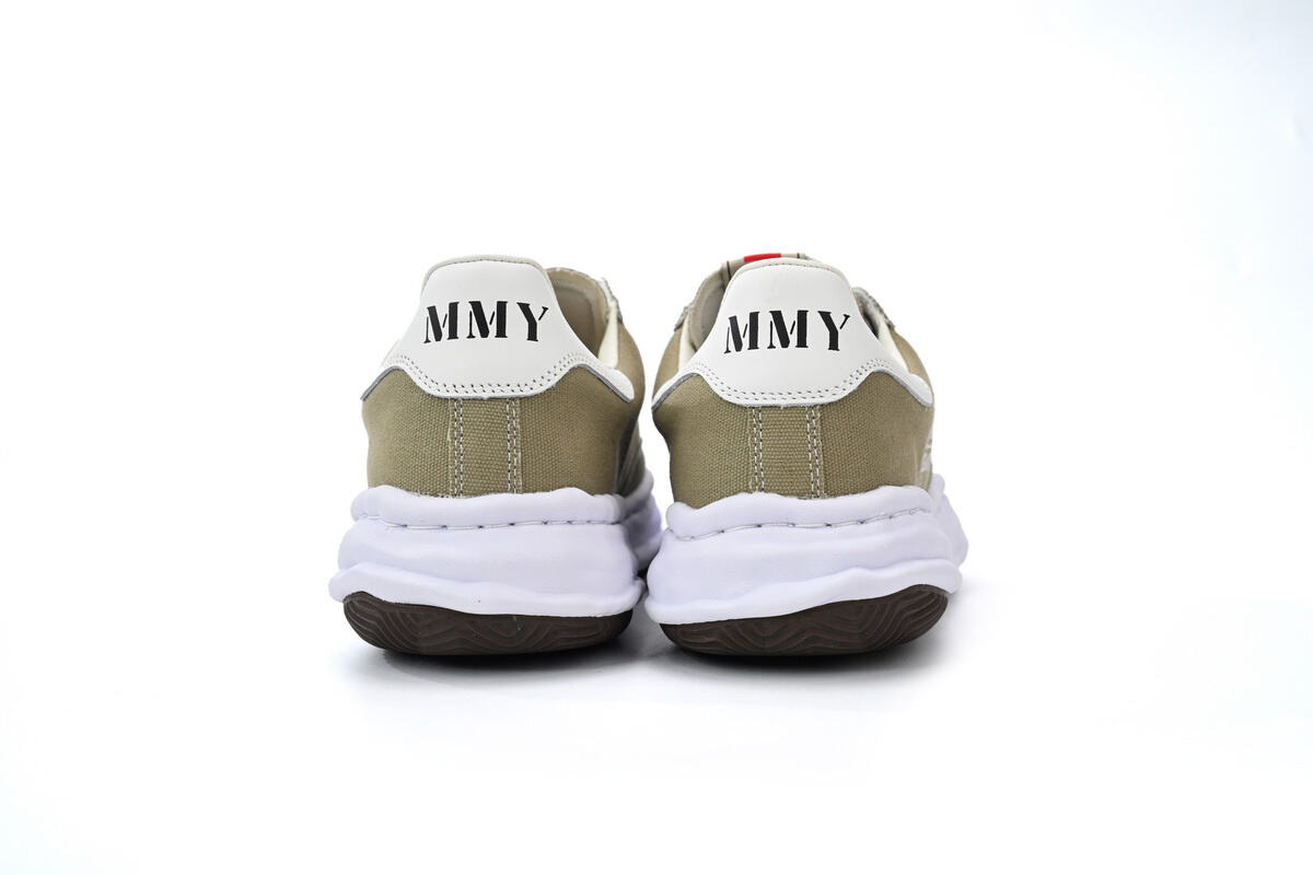Maison Mihara Yasuhiro Peterson 23 OG Sole Canvas Low Green A11FW702-GRN