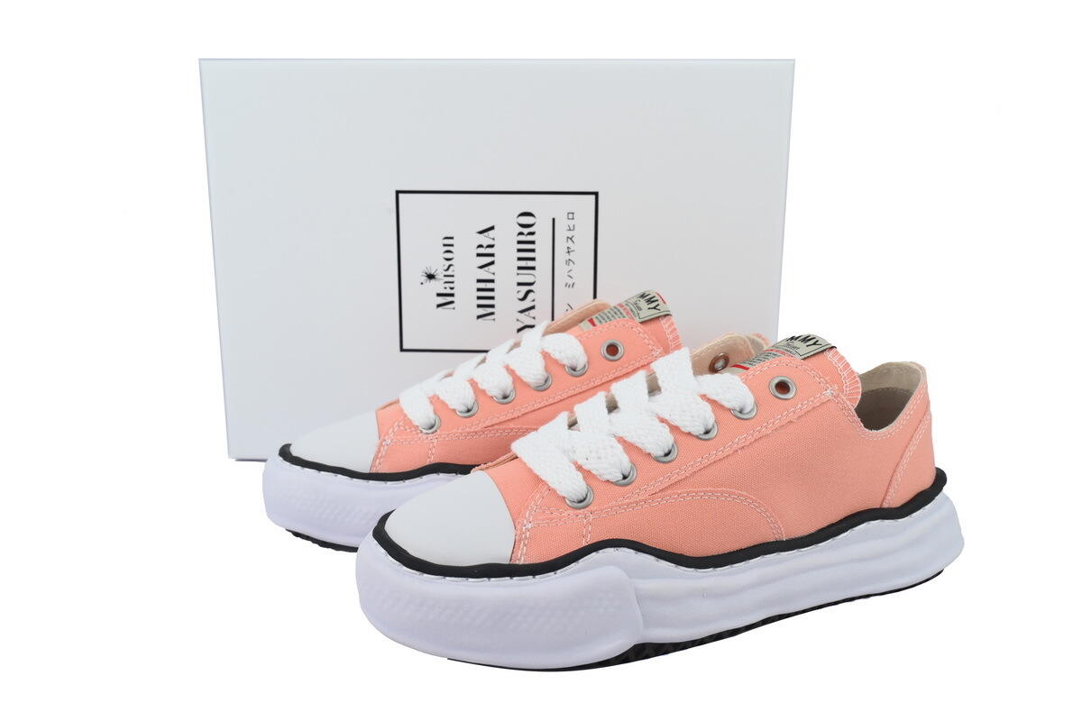 Maison Mihara Yasuhiro Peterson OG Sole Canvas Low 'Pink' A01FW702 PNK