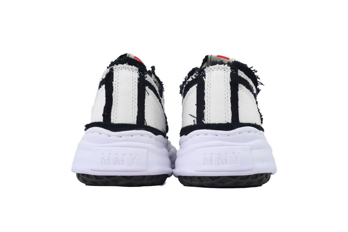 Maison Mihara Yasuhiro Peterson OG Sole Canvas Low 'White Overhanging'  A09FW721 WHITE