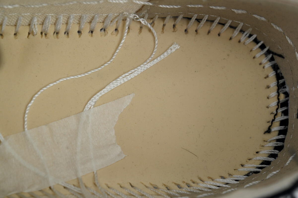 Maison Mihara Yasuhiro Peterson OG Sole Canvas Low 'White Overhanging'  A09FW721 WHITE