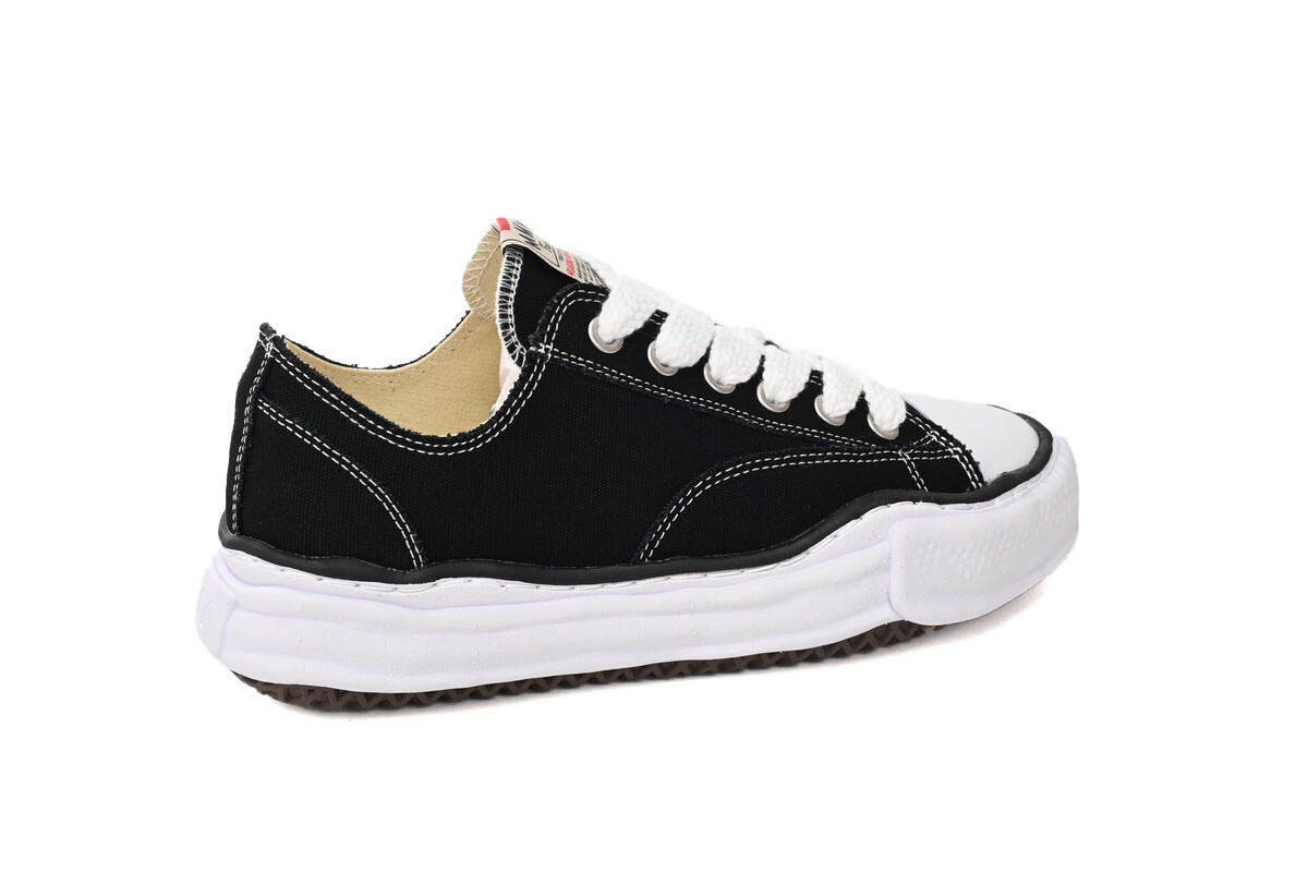 Maison Mihara Yasuhiro Peterson OG Sole Canvas Low Black A01FW702-BLK