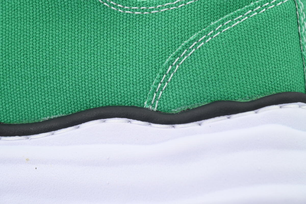 Maison Mihara Yasuhiro Peterson OG Sole Canvas Low Green A01FW702