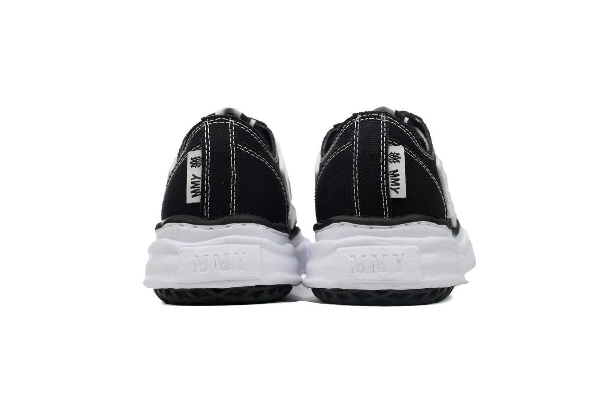 Maison Mihara Yasuhiro x AMIRI Skel-Top Low Black AMFOSR1076-001