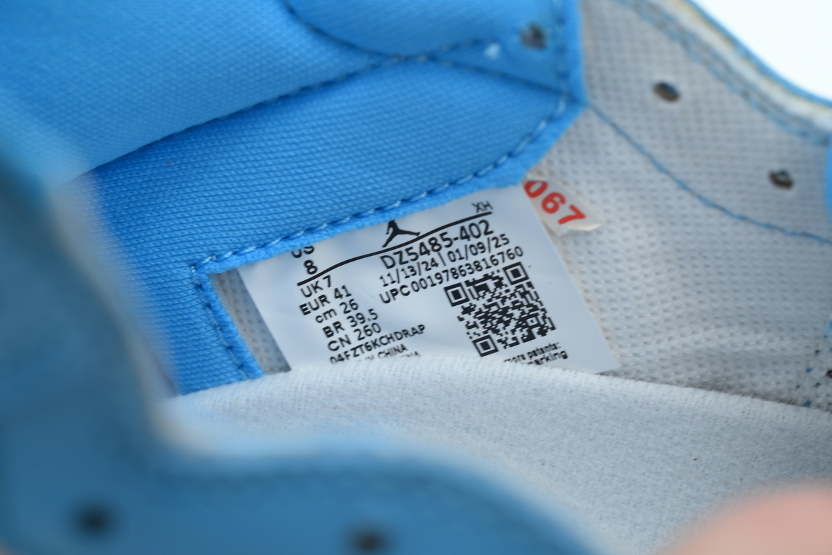 【Black Friday Sale】PK God Batch Air Jordan 1 Retro High OG 'UNC Reimagined' DZ5485-402