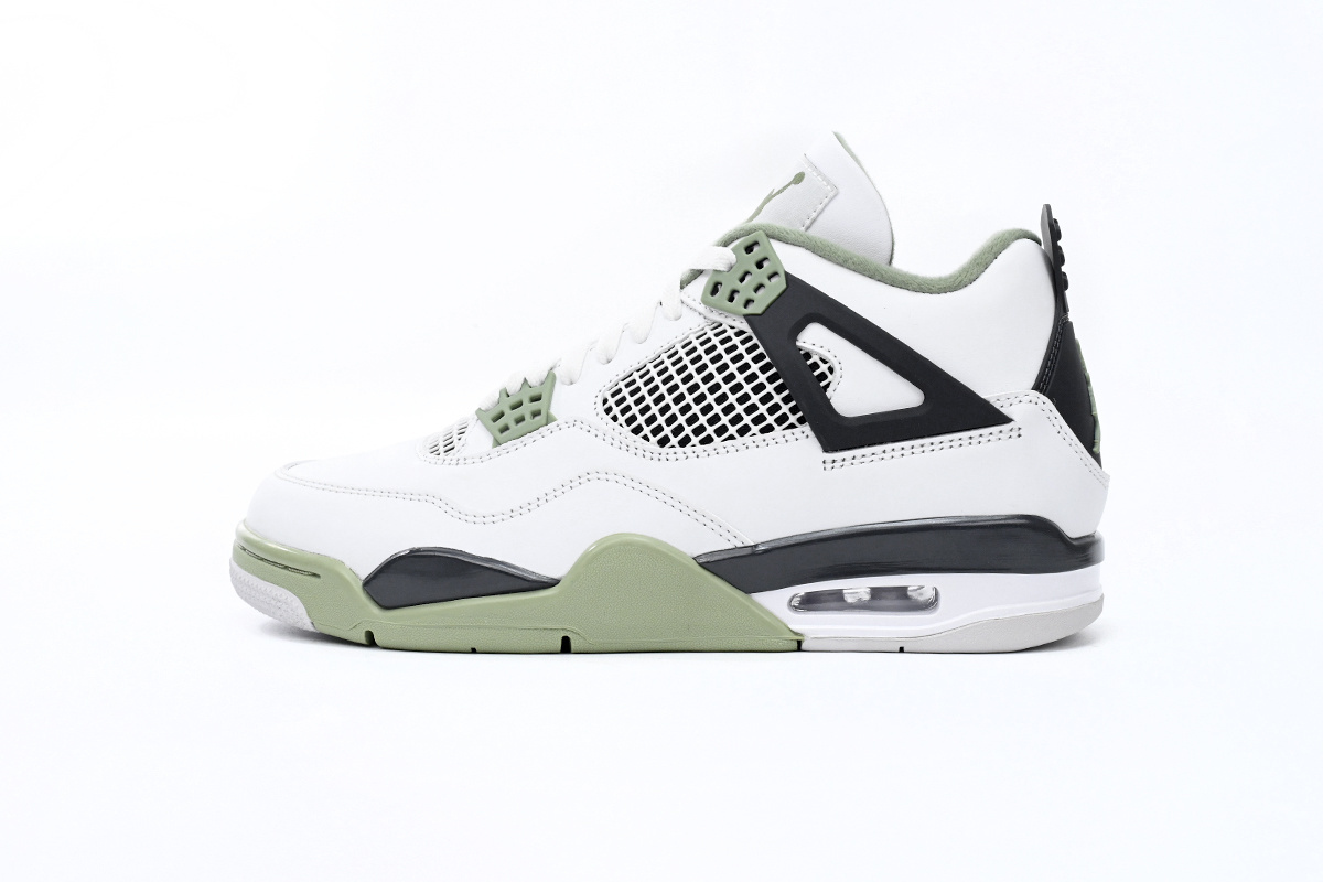 【Black Friday Sale】PK God Batch Air Jordan 4 WMNS “Oil Green”SeafoamAQ9129-103