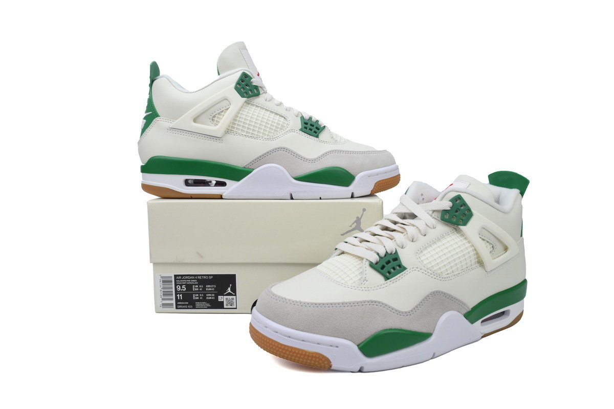 【Black Friday Sale】PK God Batch Nike SB x Air Jordan 4 “Pine Green”Calaite DR5415-103