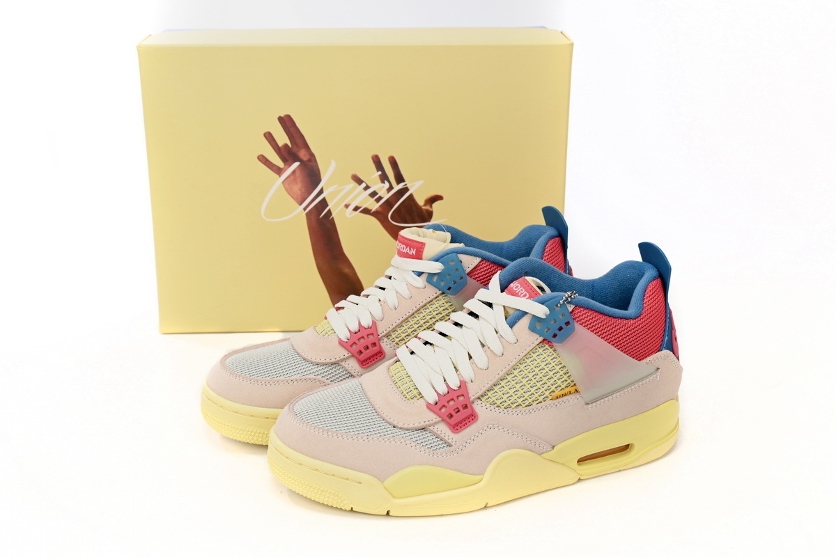 【Black Friday Sale】PK God Batch Union LA x Air Jordan 4 Retro Guava Ice DC9533-800