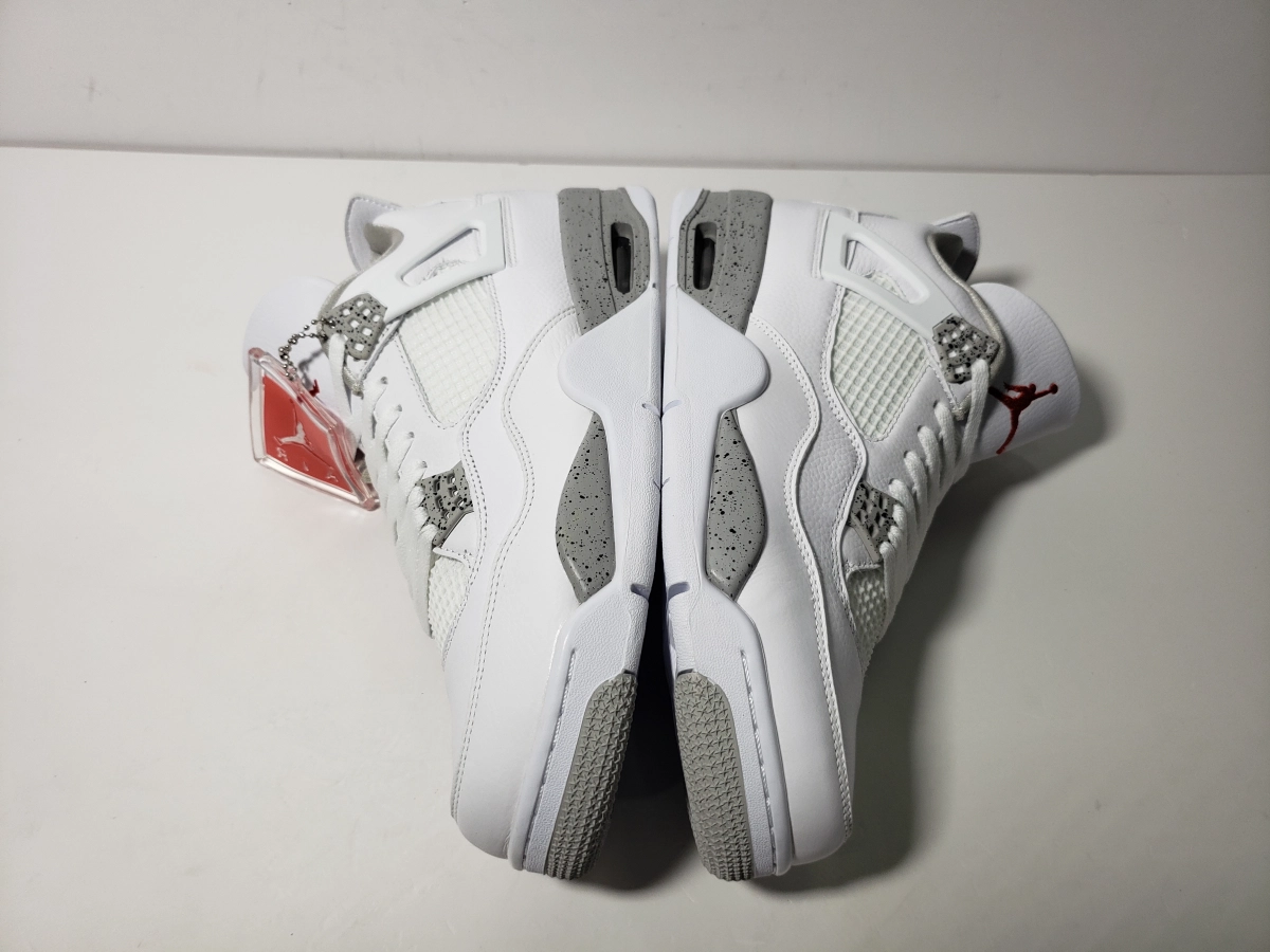 Nicekicksmall Jordan 4 Classic All White Oreo
