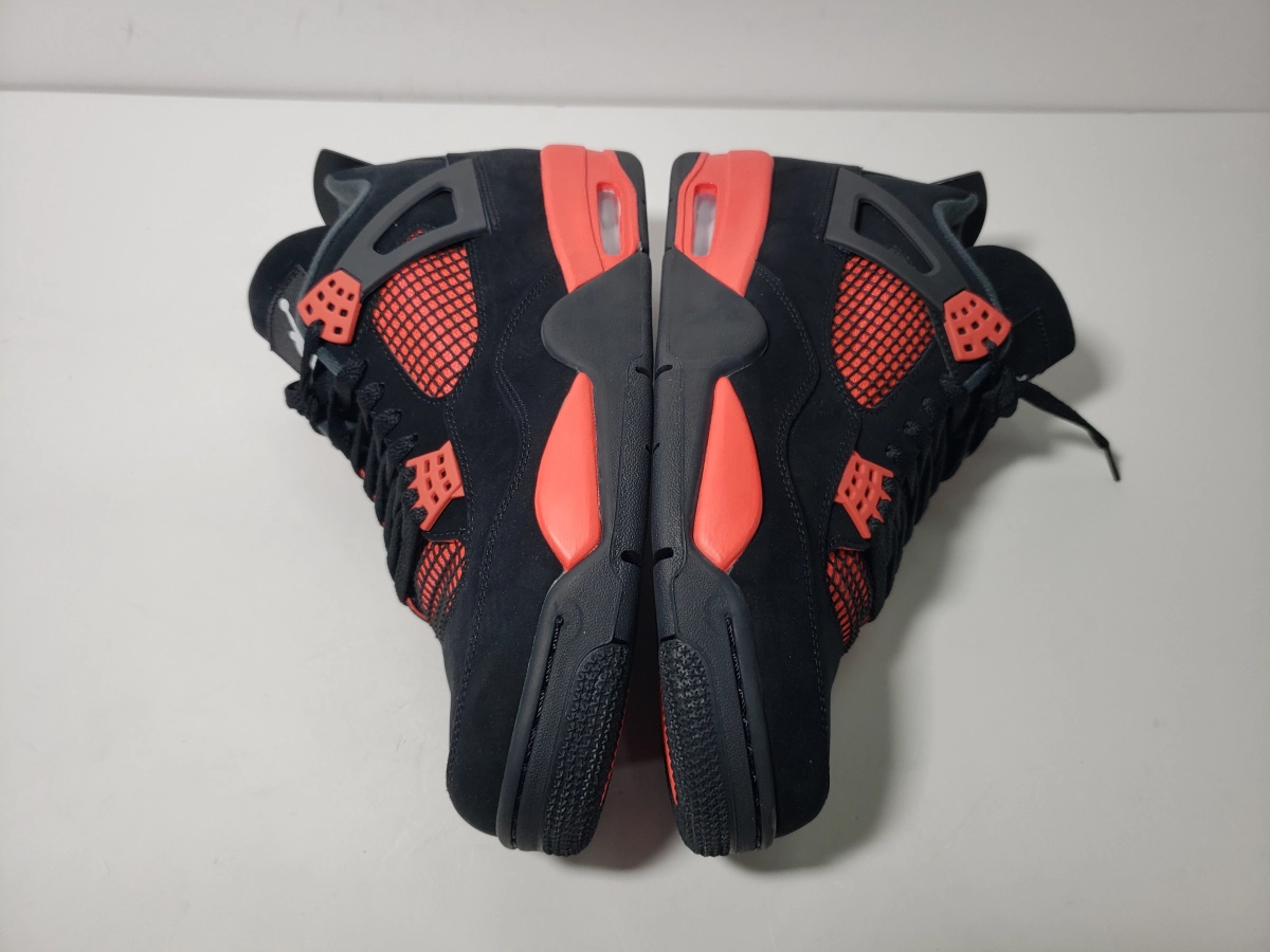 Awesome Jordan 4 Retro Red Thunder CT8527-016 at Nicekicksmall