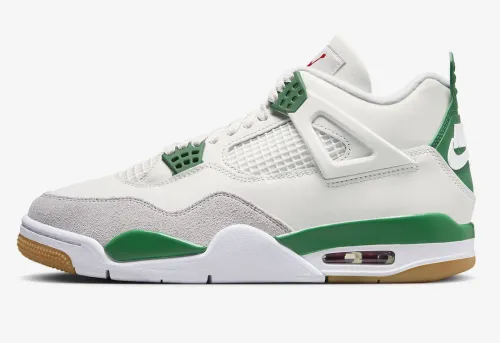 [On Sale] Nike SB X Air Jordan 4 Pine Green From Nicekicksmall