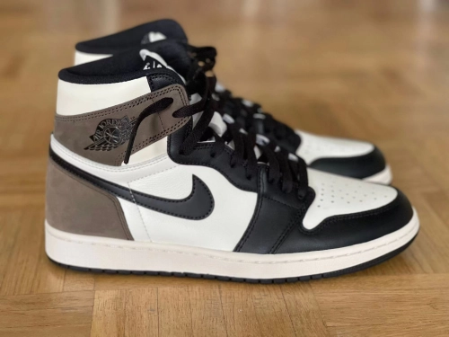 [Feedback] Received PK GOD Air Jordan 1 Retro High Dark Mocha 555088-105 - Real feedback from nicekicksmall customer