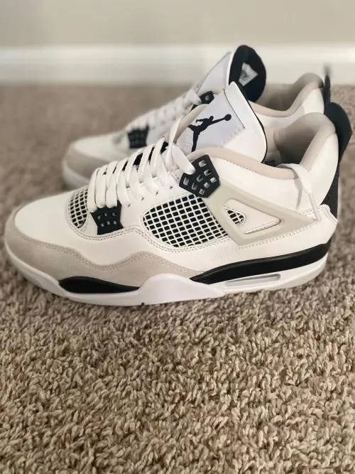 ﻿[Feedback] Received PK God Batch Nike Air Jordan 4 Retro Military Black DH6927-111- Real feedback from nicekicksmall customer
