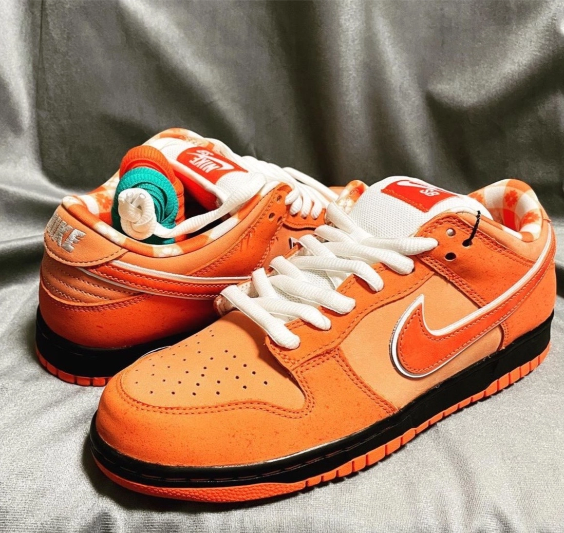 [Feedback] Received LJR Batch Nike SB Dunk Low Concepts Orange Lobster FD8776-800 - Real feedback from nicekicksmall customer