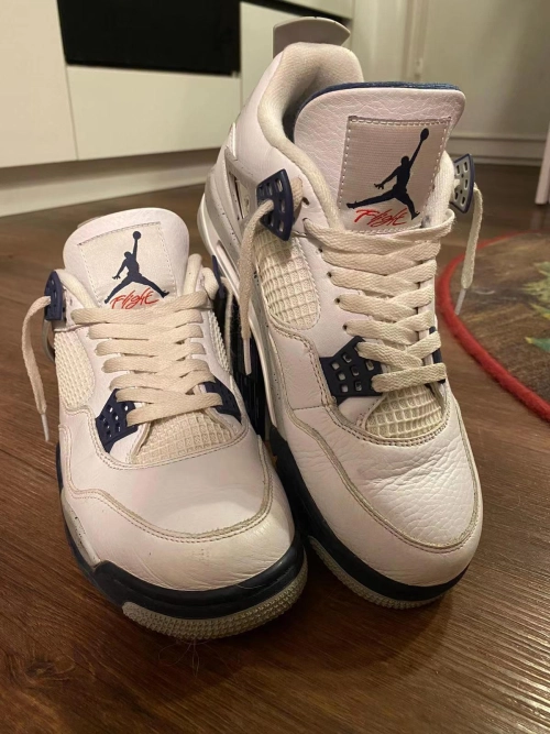[Feedback] Received PK God Batch Nike Air Jordan 4 Retro Midnight Navy DH6927-140 - Real feedback from nicekicksmall customer