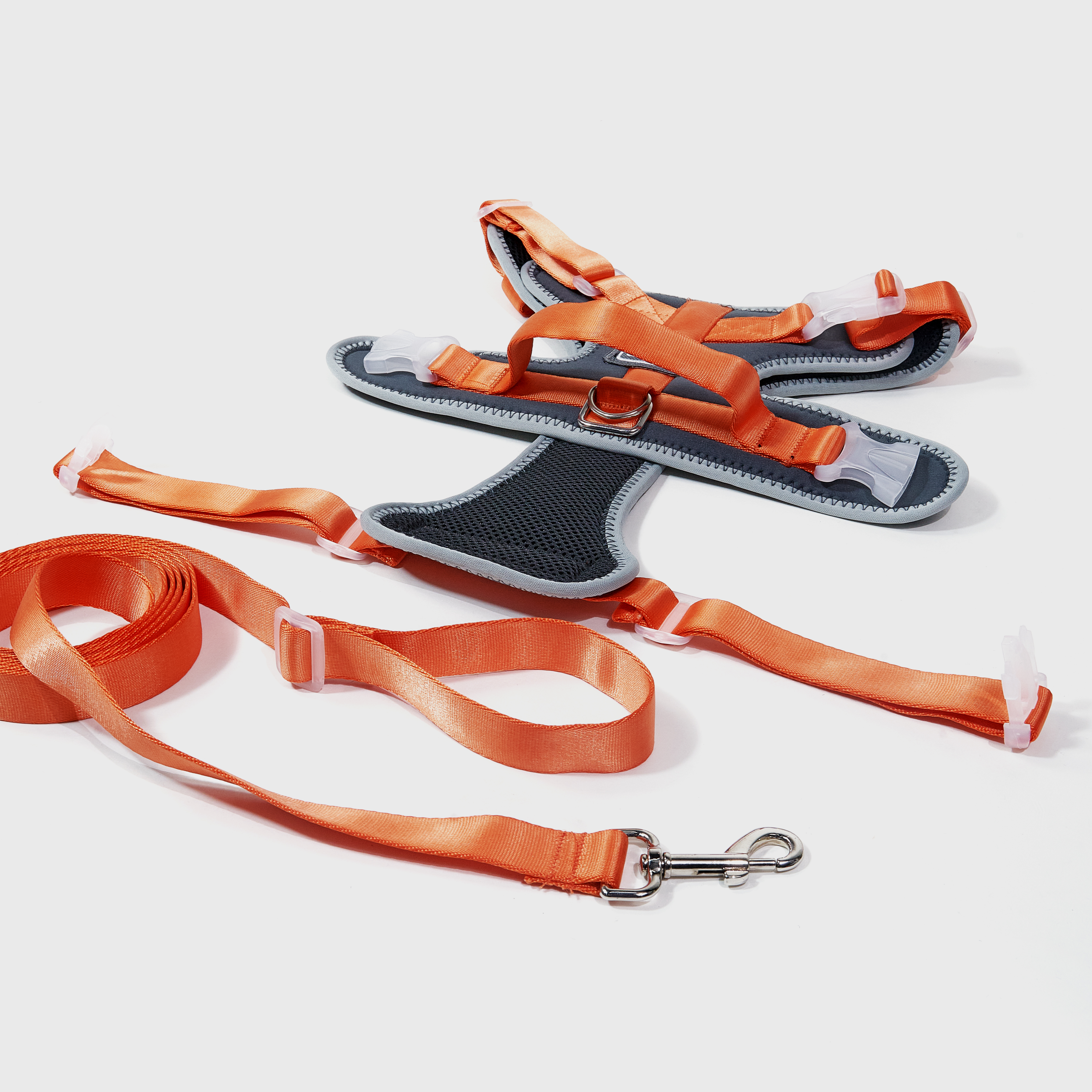 Dog Rear Leg Brace Torn ACL Injury Support For Hind Leg Orange