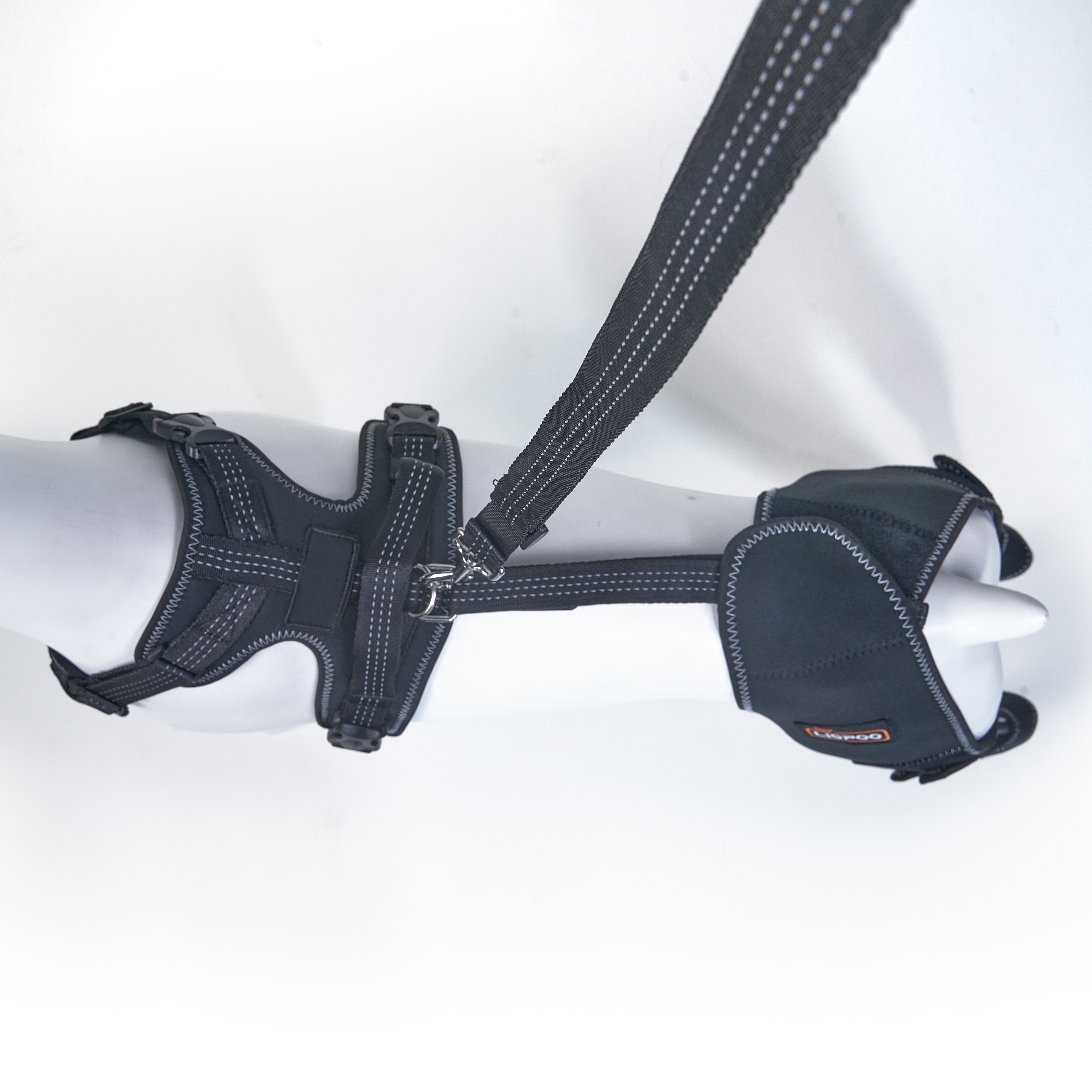 Dog Leg Double Knee Brace For Torn ACL Back Leg