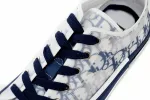 Replica Dior B23 Low Top Blue Oblique