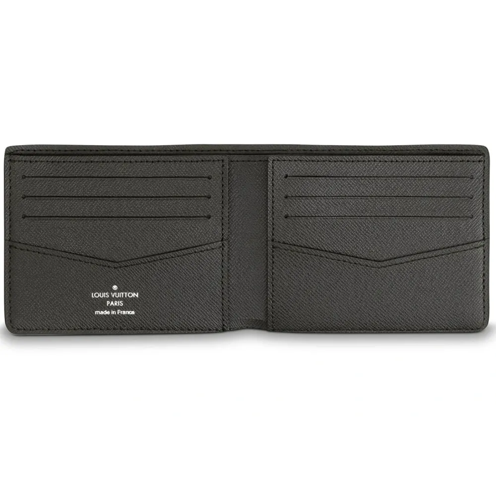 Louis Vuitton LV Wallet Slender Damier Ebene Brown