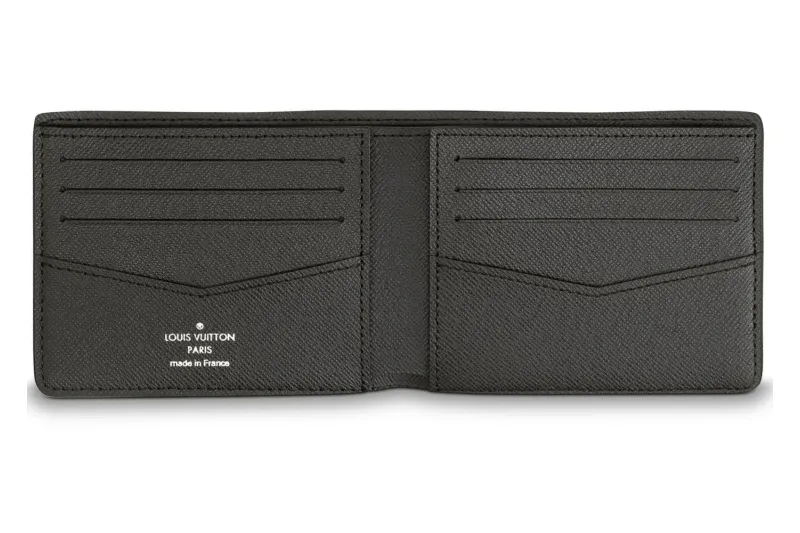 Louis Vuitton LV Wallet Slender Damier Ebene Brown