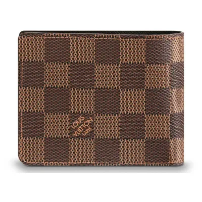 Louis Vuitton LV Wallet Slender Damier Ebene Brown 02