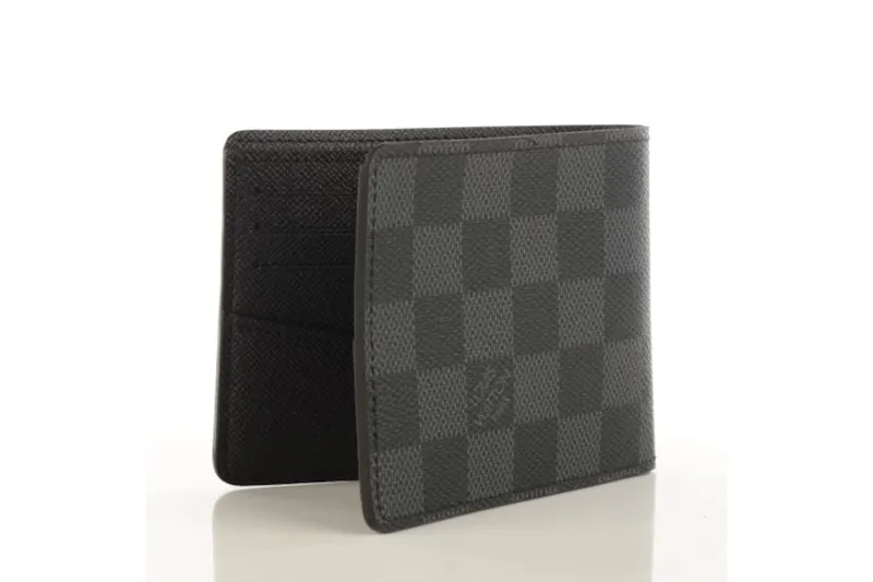 Louis Vuitton LV Wallet Slender Damier Graphite Gray/Black