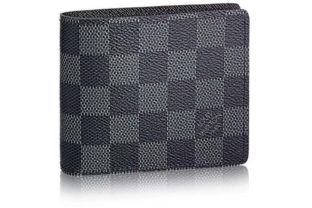 Louis Vuitton LV Wallet Slender Damier Graphite Gray/Black