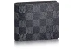 Louis Vuitton LV Wallet Slender Damier Graphite Gray/Black