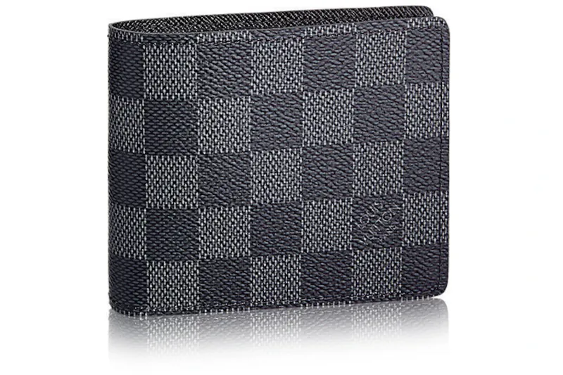 Louis Vuitton LV Wallet Slender Damier Graphite Gray/Black
