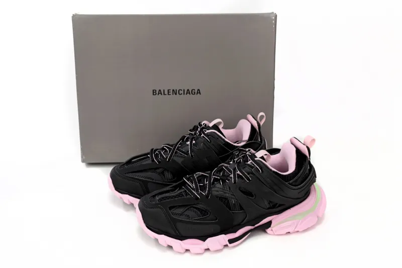 Balenciaga Track Black Pink Fake