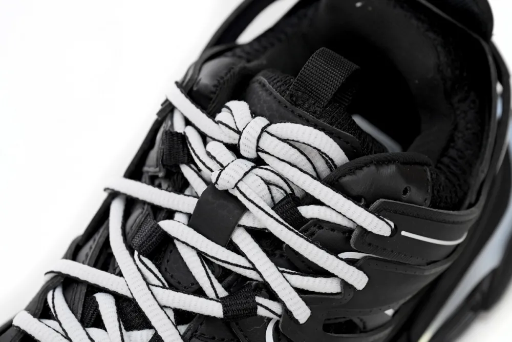 Balenciaga Track Black White Fake
