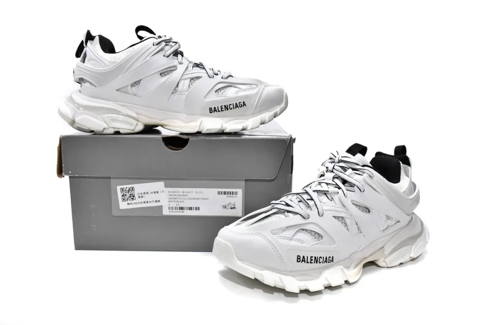 Balenciaga Track White Black Reps