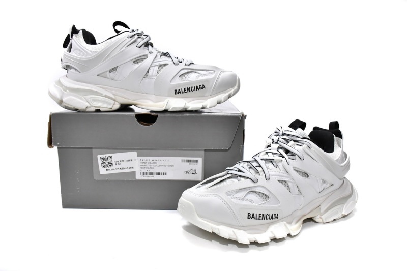 Balenciaga Track White Black Reps