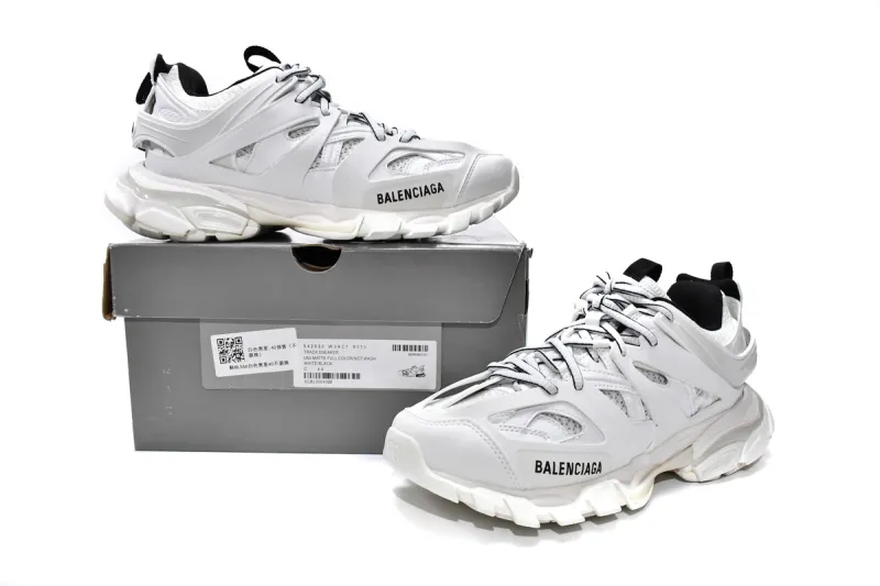 Balenciaga Track White Black Reps