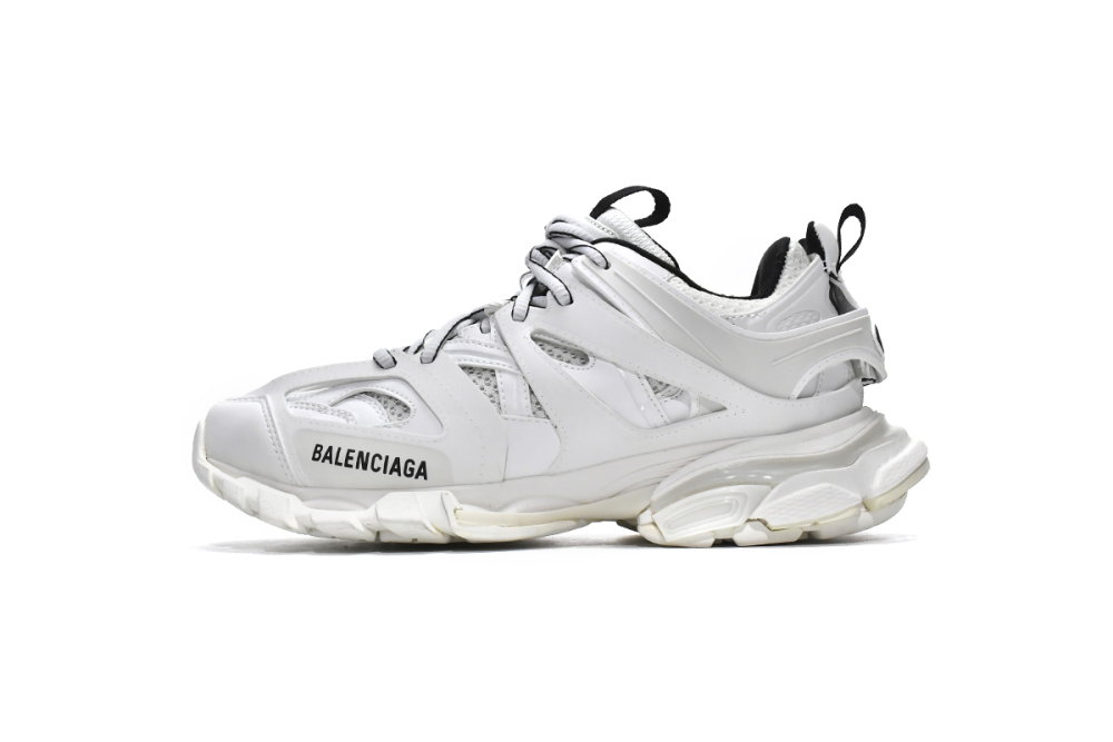 Fake Balenciaga Track White Black