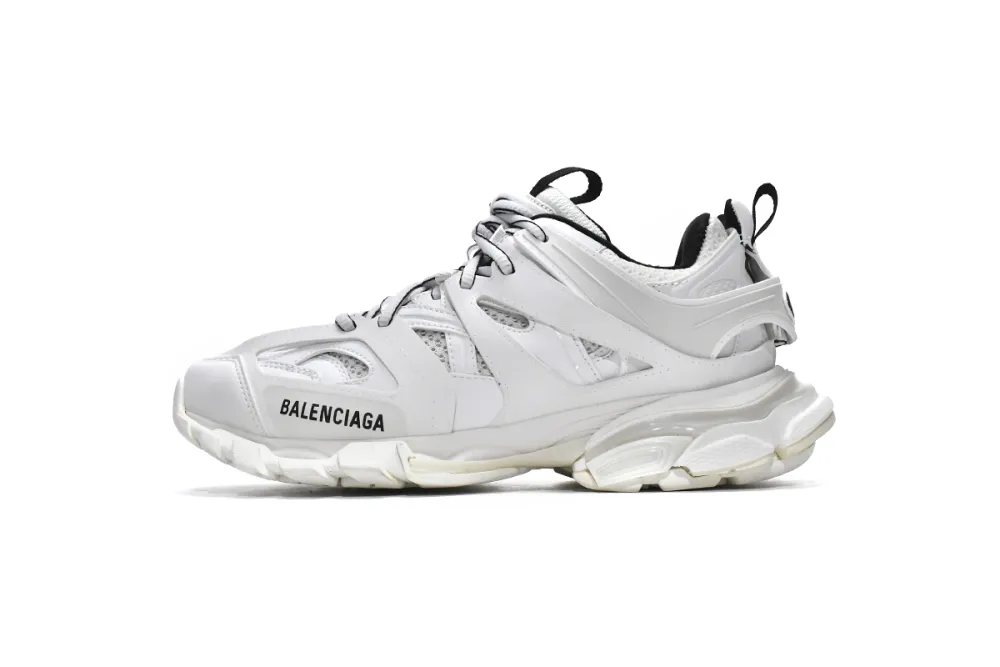 Fake Balenciaga Track White Black