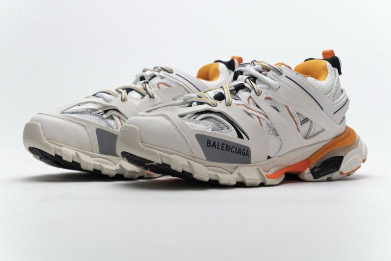 Replica Balenciaga Track White Orange