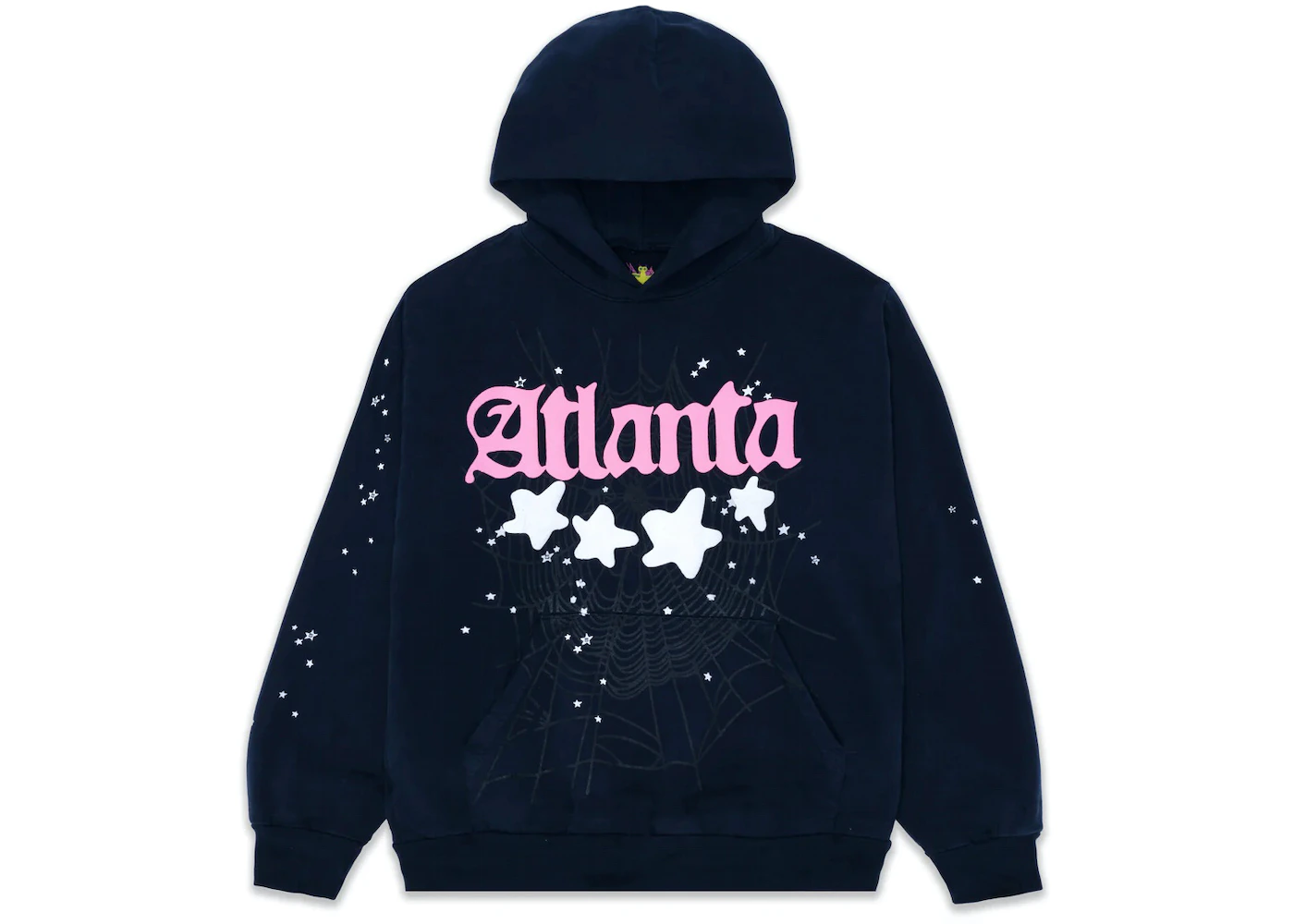 Sp5der Atlanta Hoodie Navy SS23