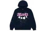 Sp5der Atlanta Hoodie Navy SS23