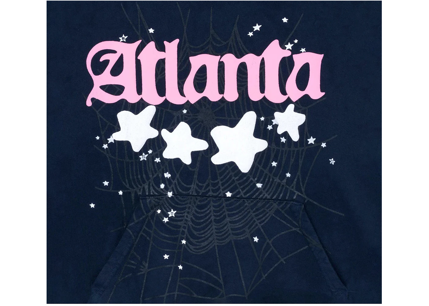 Sp5der Atlanta Hoodie Navy SS23