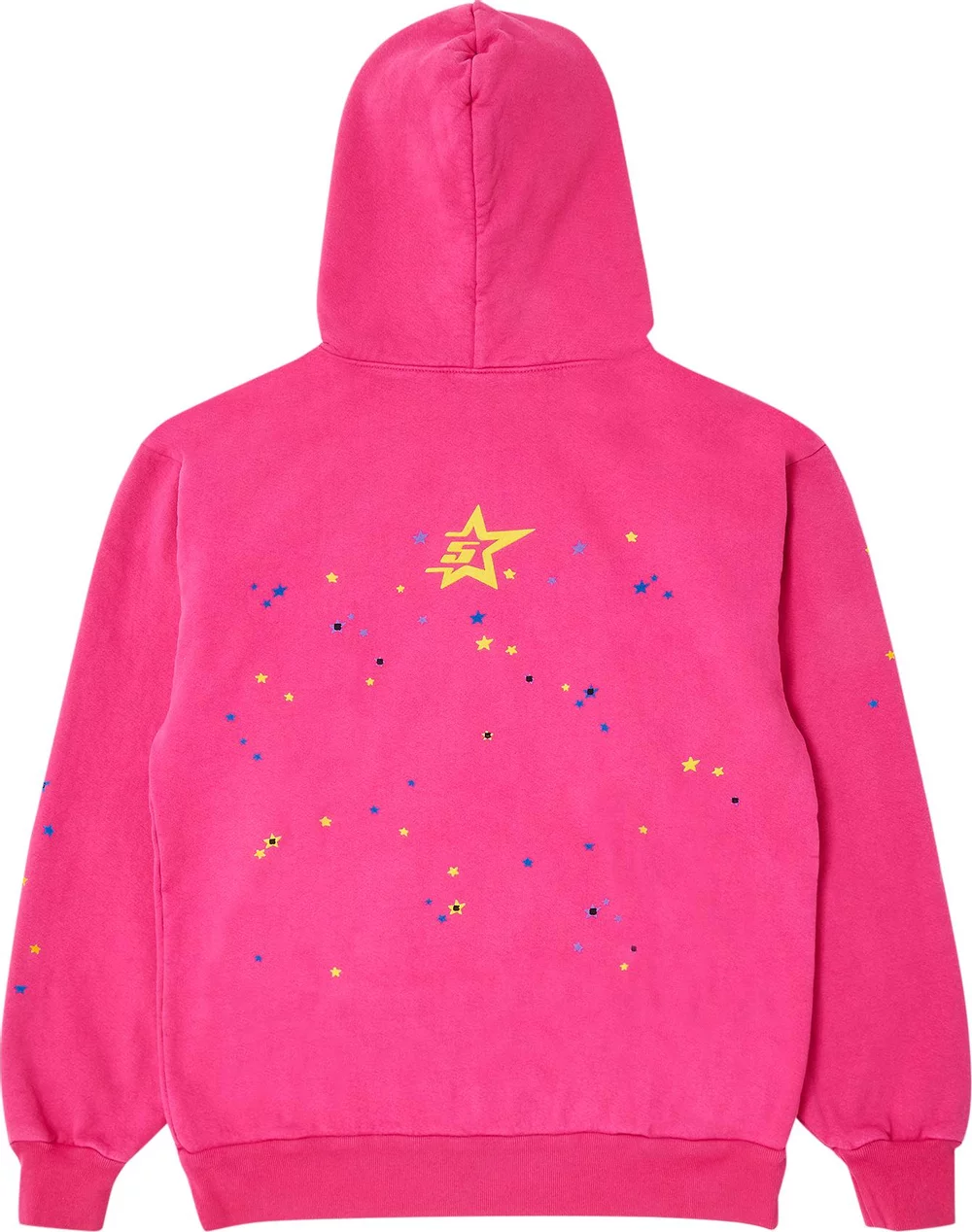 Sp5der P*NK V2 Hoodie Black / Pink