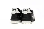 Louis Vuitton LV Trainer Black Grey White 1AAHS3
