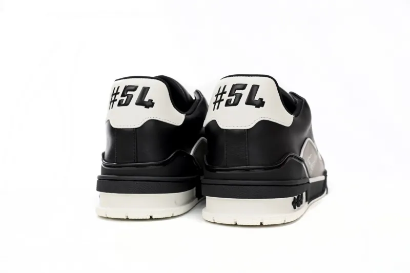 Louis Vuitton LV Trainer Black Grey White 1AAHS3