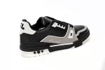 Louis Vuitton LV Trainer Black Grey White 1AAHS3