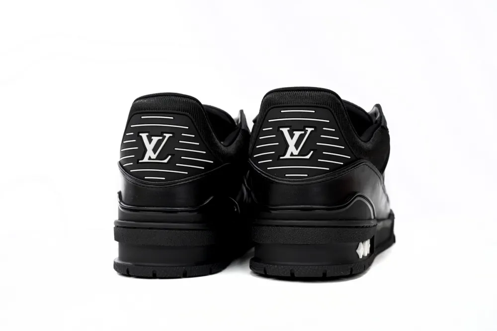Louis Vuitton LV Trainer Black Embossed Monogram 1AAREY