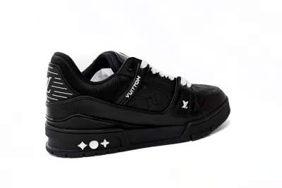 Louis Vuitton LV Trainer Black Embossed Monogram 1AAREY 02