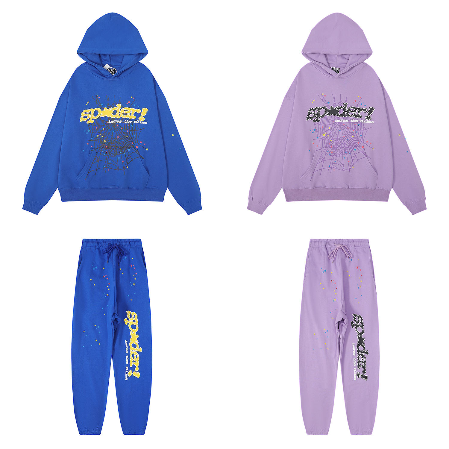 Combo Sp5der TC Hoodie And Sweatpant