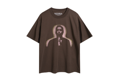 Sp5der T-Shirt Angel 6022 ANGEL BROWN/ ANGLE BLACK 01